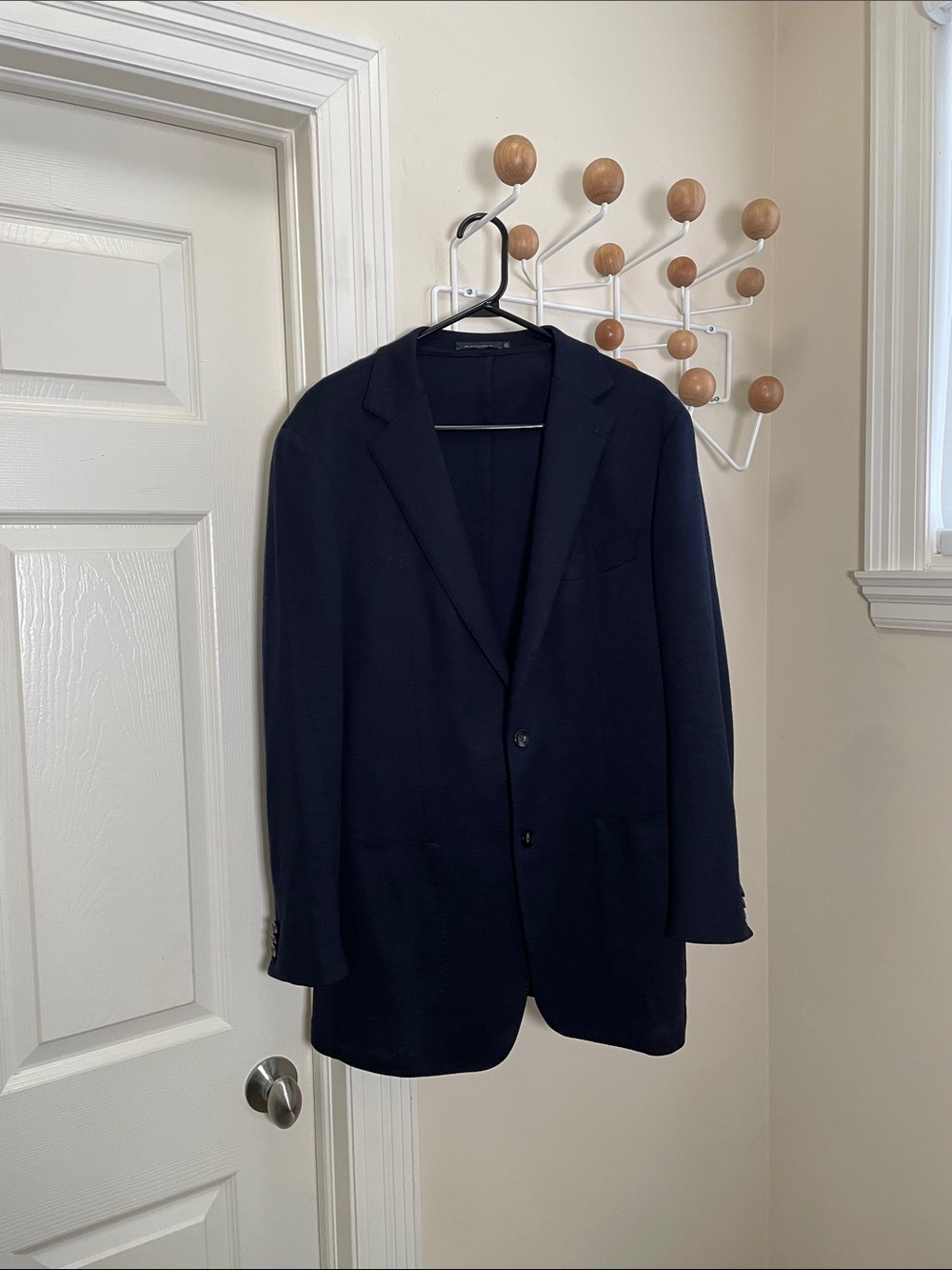 Suitsupply - Havana Patch Light  Two-Button  Blazer - Navy - 44